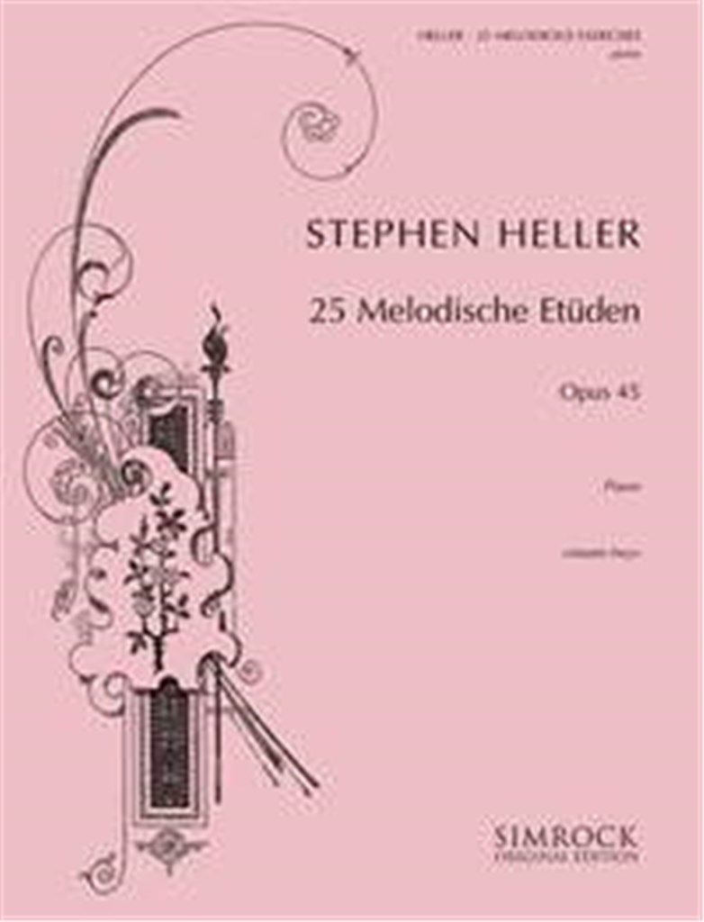 25 Melodious Studies op. 45